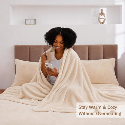 Softan Fleece Sheets, Soft as Flannel, Queen, Sand 🍁 All In One Marketplace Canada