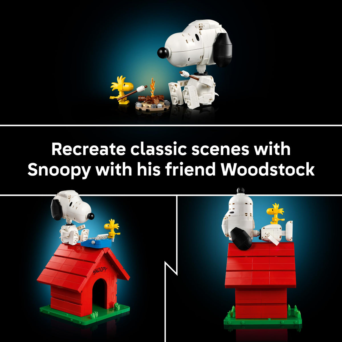 LEGO Ideas Peanuts: Snoopy's Doghouse 21368