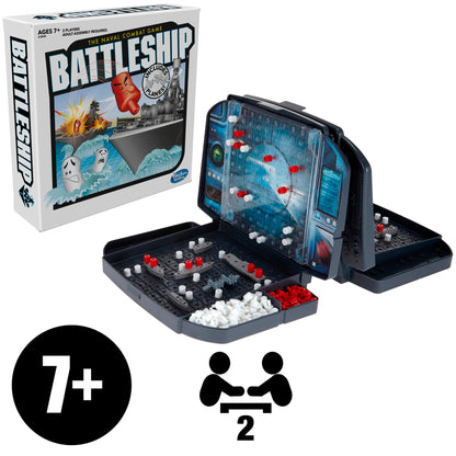 Battleship Board Game with Planes, Strategy Board Game for Kids, Family Games for 1-2 Players, Strategy Games, Ages 7 and Up (Amazon Exclusive) Hasbro Gaming