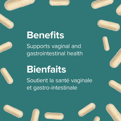 Webber Naturals Probiotic Women’s Daily, 25 Billion Active Cells per Capsule, 10 Probiotic Strains, 30 Capsules, Helps Restore Healthy Vaginal Flora, Vegan - Available at All In One Marketplace Canada