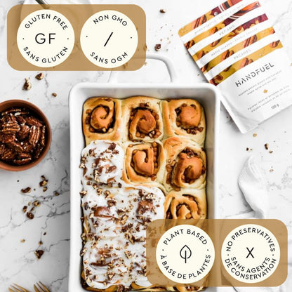 Handfuel Maple Glazed Candied Pecans, Hand Roasted Candied Nuts - 40g x 12 🍁 All In One Marketplace Canada