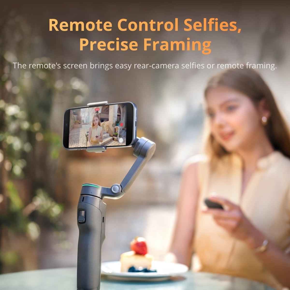 Osmo Mobile 8P Gimbal Stabilizer for iPhone & Android, Tracking Module