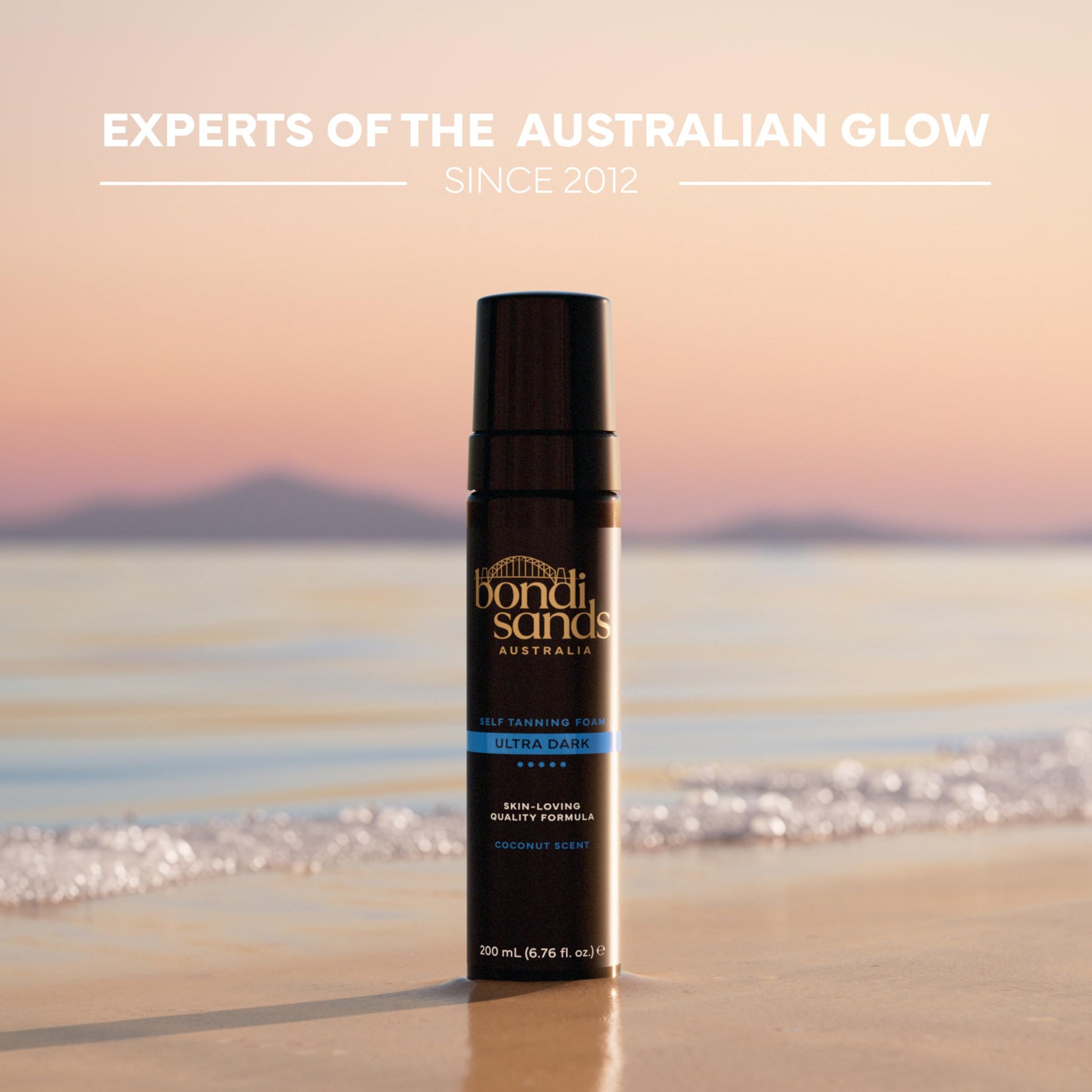 Bondi Sands Self Tanning Foam Ultra Dark| Lightweight Self-Tanner Foam Enriched with Aloe Vera | Coconut scent | suitable for all skin types | Darkest Tan | Streak-Free | Never Orange (200 mL) Bondi Sands