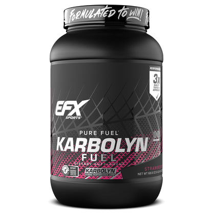Karbolyn Fuel, Complex Carbohydrate, Post Workout & Pre Workout Powder, Clinically Tested, Intense Energy - Natural (Unflavored), 2.2-Pound