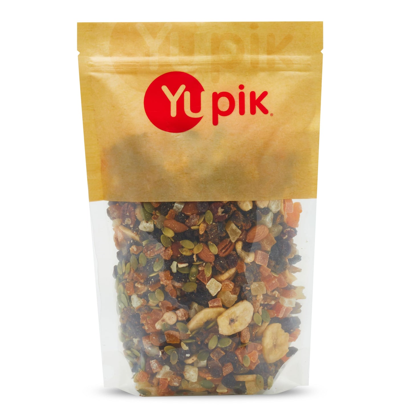 Yupik Olympic Mix, 1kg, A Blend of Dates, Pineapples, Apricots, Bananas, Papaya, Pumpkin Seeds, Almonds, Brazil nuts, Cashews, Walnuts, Pecans & Hazelnuts, Cholesterol Free, Vegan, Kosher - Available at All In One Marketplace Canada