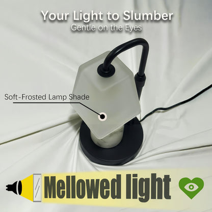 JIMEI Candle Warmer Lamp with Timer Electric Wax Warmer for Scented Wax Melt Warmer Light Melter for Jar Candles Dimmable Adjustable Height Gifts for Women Mom House Warming Frossted Glass Black - Available at All In One Marketplace Canada