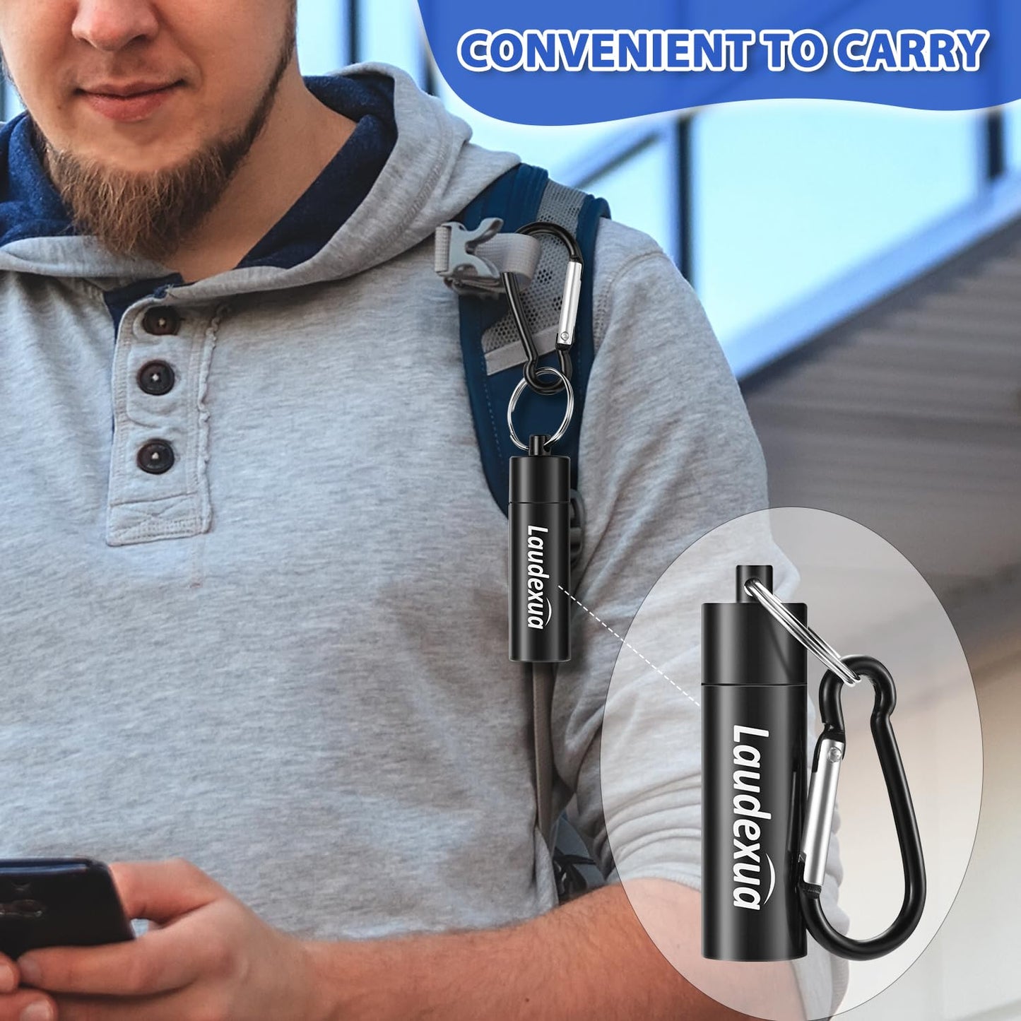 Laudexua High Fidelity Concert Ear Plugs, 2 Pairs Ear Protection Musician Earplugs for Concerts, Music Festival, Motorcycle, and Other Noise Reduction Events - Available at All In One Marketplace Canada