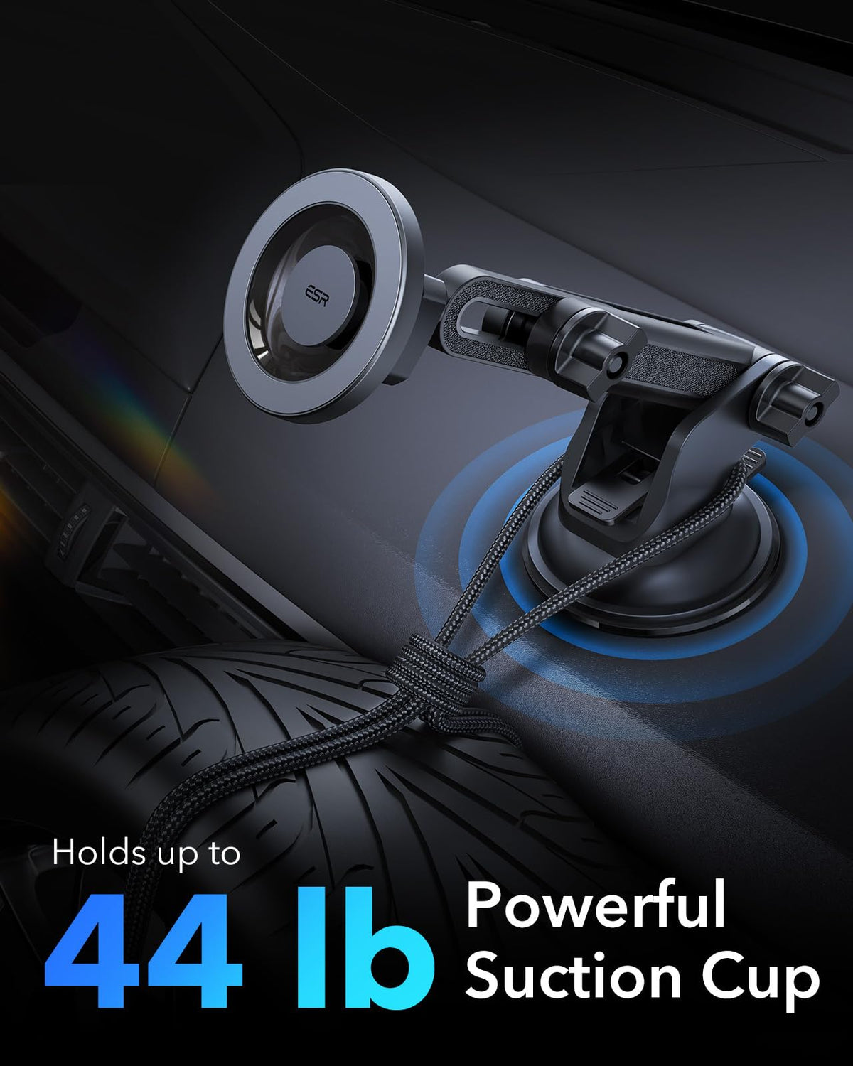 ESR for MagSafe Car Mount, Car Phone Holder for iPhone Duo/18 Pro Max/17-12