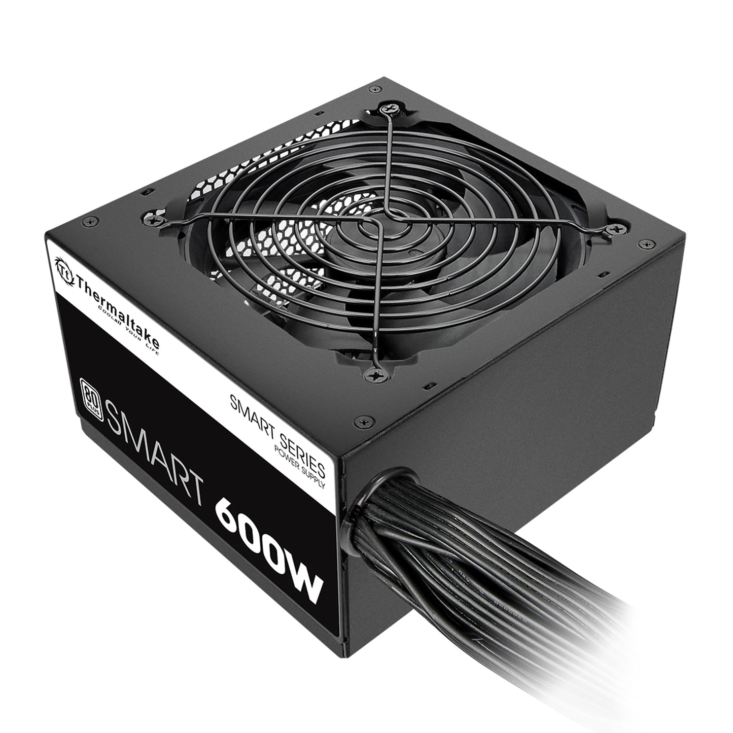 Thermaltake Smart 600W ATX 12V V2.3/EPS 12V 80 Plus Certified Active PFC Power Supply PS-SPD-0600NPCWUS-W 🍁 All In One Marketplace Canada
