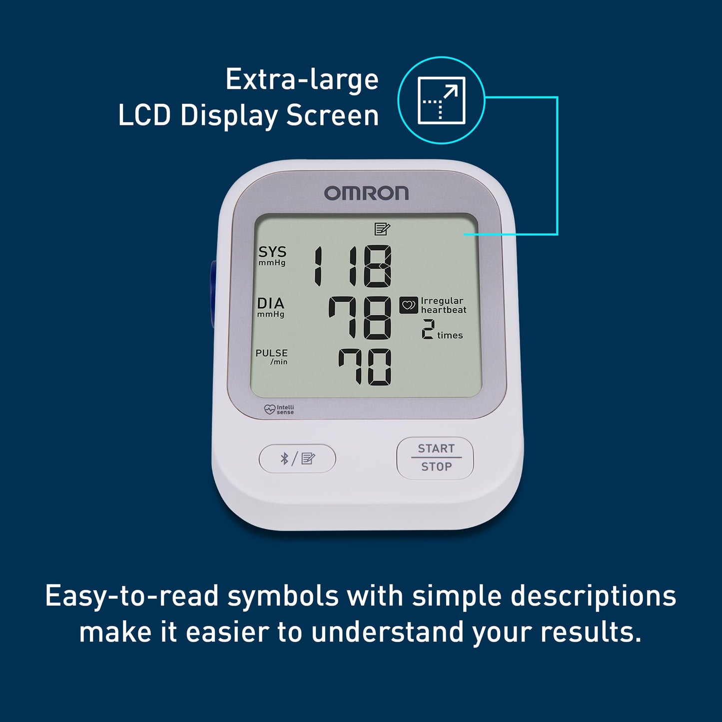 Omron Silver Upper Arm Blood Pressure Monitor Omron