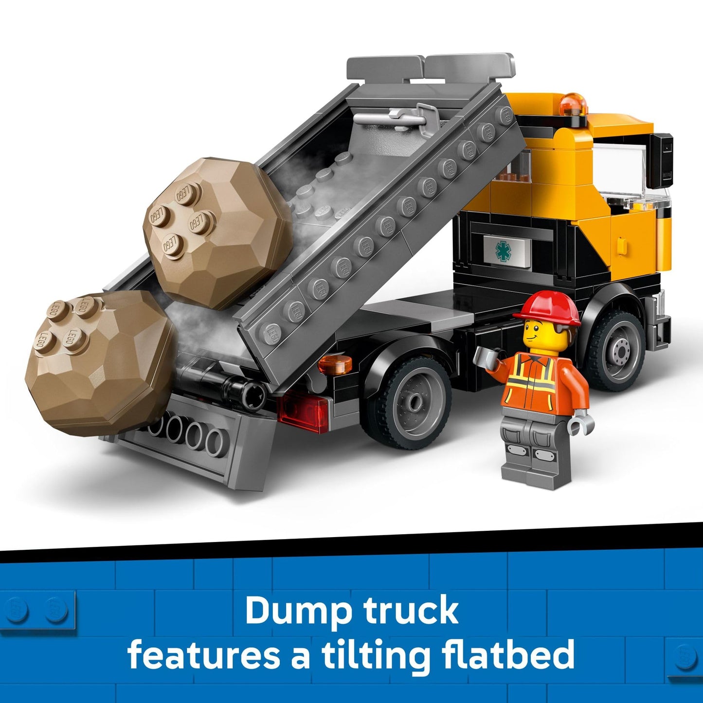 LEGO City Heavy-Duty Recovery Tow Truck with Crane Building Toy - Dump Truck & Tow Truck Toys for Boys & Girls, Ages 8+ - Pretend Play Set for Kids - Gift Idea for Birthdays & Holidays - 60467 LEGO