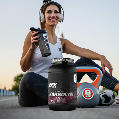Karbolyn Fuel, Complex Carbohydrate, Post Workout & Pre Workout Powder, Clinically Tested, Intense Energy - Natural (Unflavored), 2.2-Pound