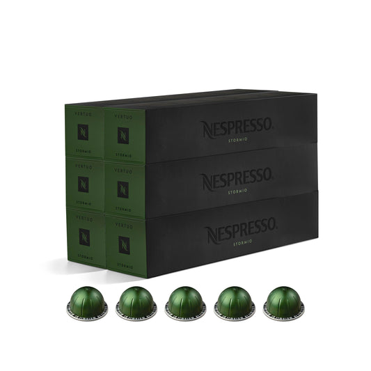 Nespresso Vertuo Stormio Coffee Capsules - 60 Pod Pack