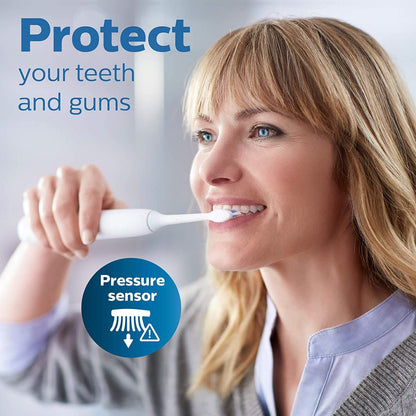 Philips Sonicare ProtectiveClean 4500 Rechargeable Electric Toothbrush, White, HX6827/11 PHILIPS