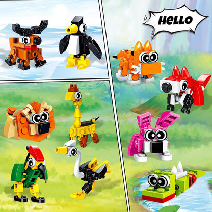 Party Favor for Kids, 20 Pack Mini Animals Building Blocks Set 🍁 All In One Marketplace Canada
