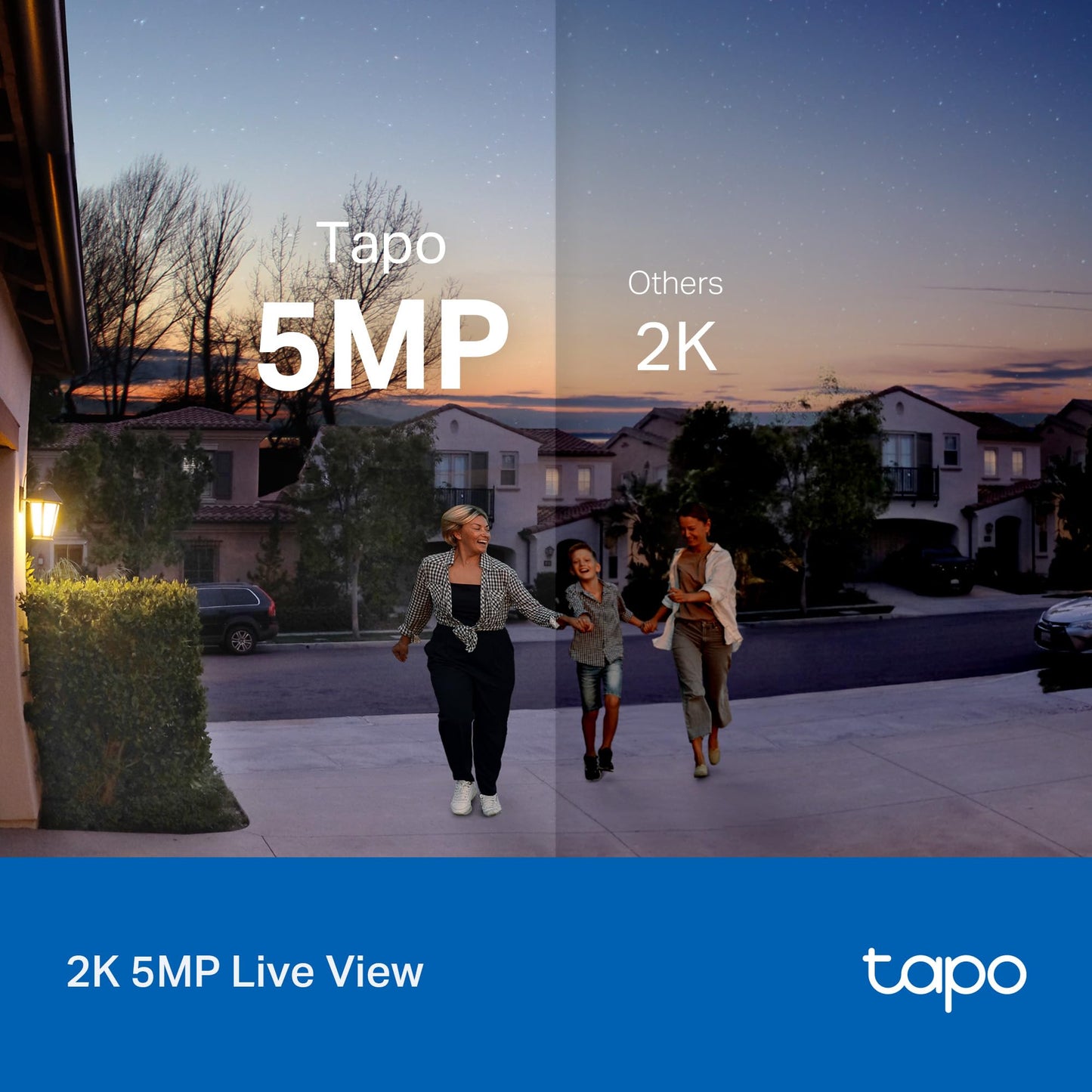 Tapo TP-Link Smart Video Doorbell Camera Wired, 2K 5MP, Color Night Vision, 180° Ultra-Wide FOV, 2-Way Audio, Free AI Detection, Cloud & SD Card Storage, Works w/Alexa & Google Home, D130 - Available at All In One Marketplace Canada