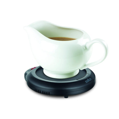 Salton Electric Mug Warmer | Keeps Beverages Hot for Hours | Versatile Coffee, Tea, Candle & Sauce Warmer | Compact Desk Accessory | Ideal for Office & Home | Black | 100% Canadian-owned & operated - Available at All In One Marketplace Canada
