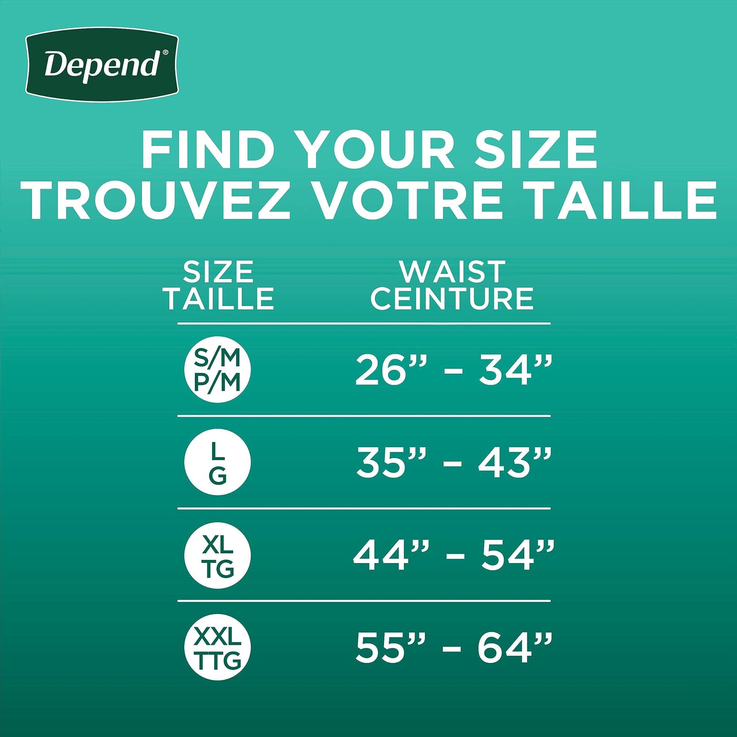 Depend Fresh Protection Adult Incontinence Underwear for Men (Formerly Depend Fit-Flex), Disposable, Maximum, Large, Grey, 40 Count 🍁 All In One Marketplace Canada
