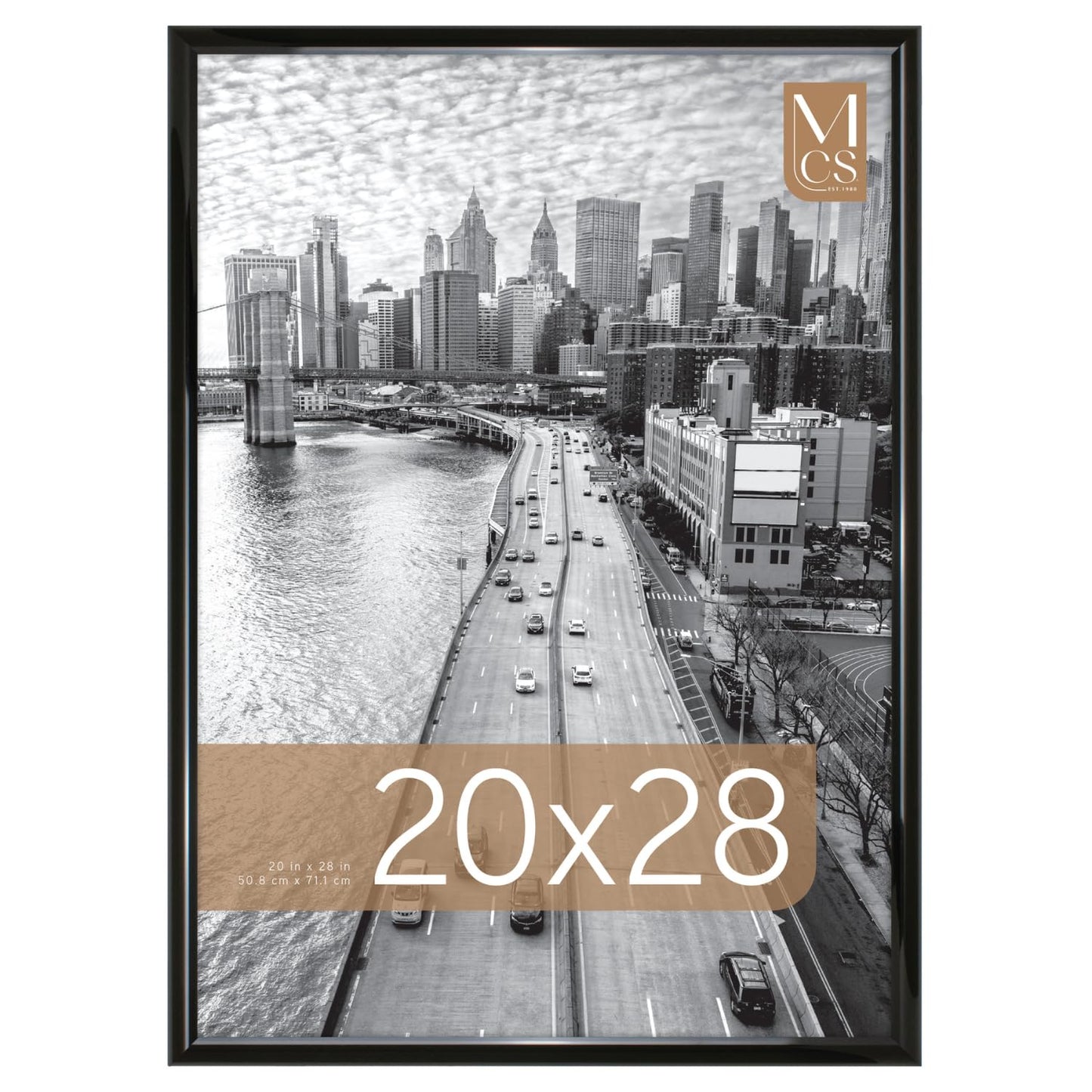 MCS Trendsetter Poster Frame, 20 X 28-Inch, Black MCS