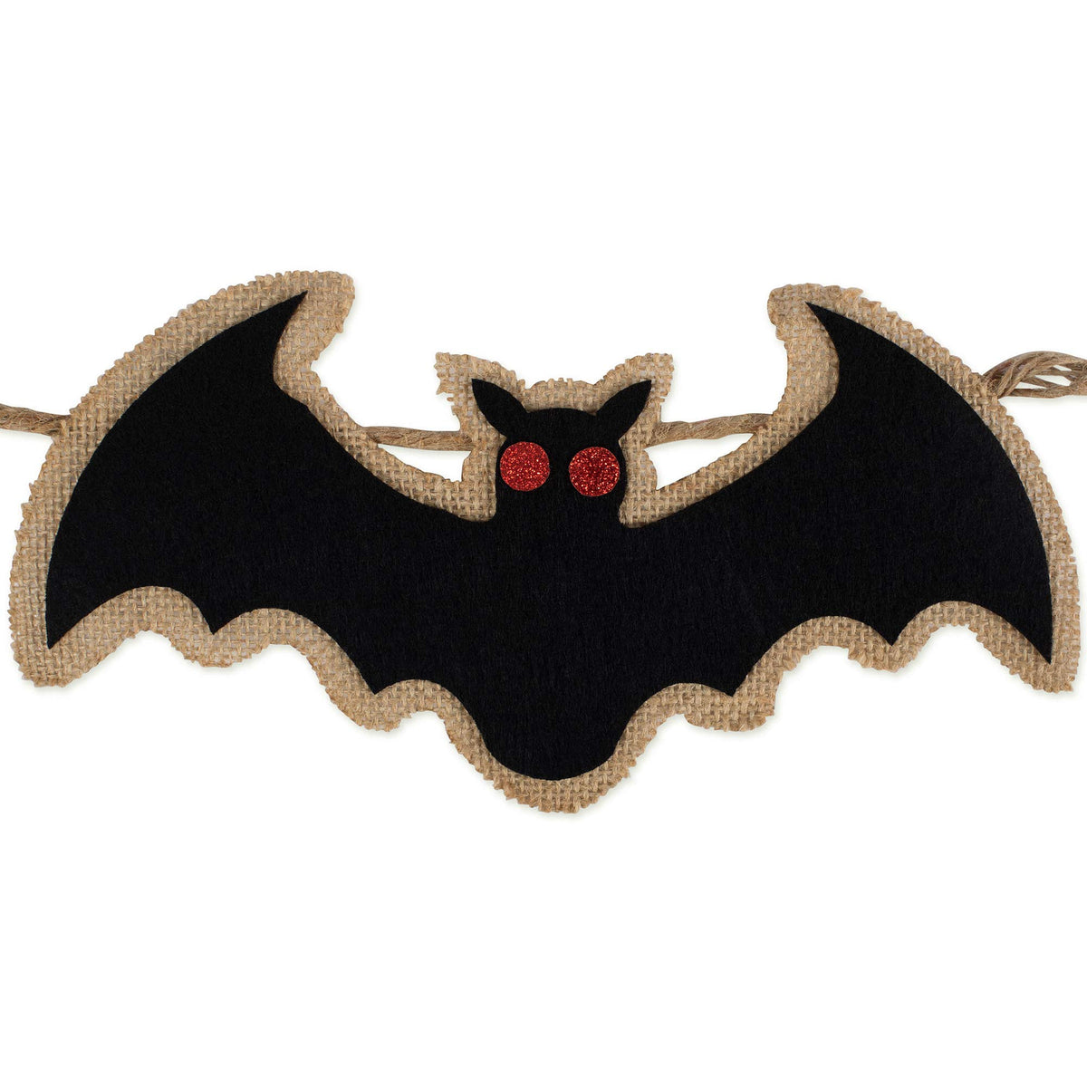 Décorations d'automne et de fête DII, décorations d'Halloween effrayantes pour l'intérieur et le porche, guirlande, 183 cm de long, chauve-souris et citrouille
