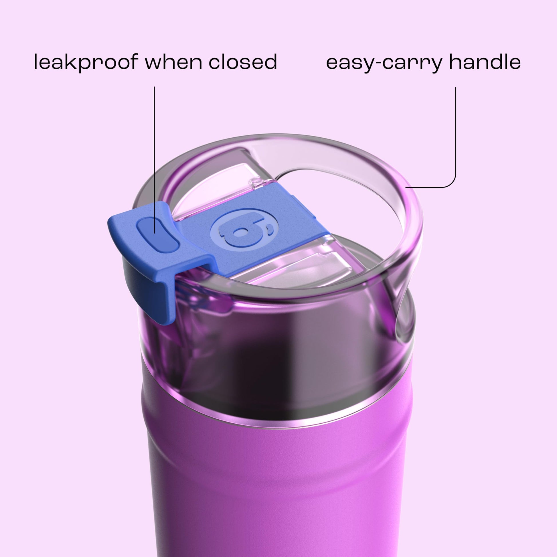 Bubba 24 oz Dualsip Water Bottle with Straw & 2-Way Lid | Leakproof Metal Tumbler | Insulated Stainless Steel | Reusable | Lightweight | Dishwasher Safe | Lead & BPA-Free | Moodbooster bubba