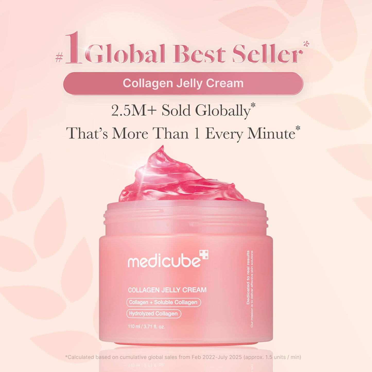 medicube Collagen Jelly Cream- Niacinamide & Freeze-Dried Hydrolyzed Collagen-Boosts skin barrier hydration & gives 24h Glow & Firmer looking skin | No artificial color, Korean skincare (3.71 fl.oz. 110ml) - Available at All In One Marketplace Canada