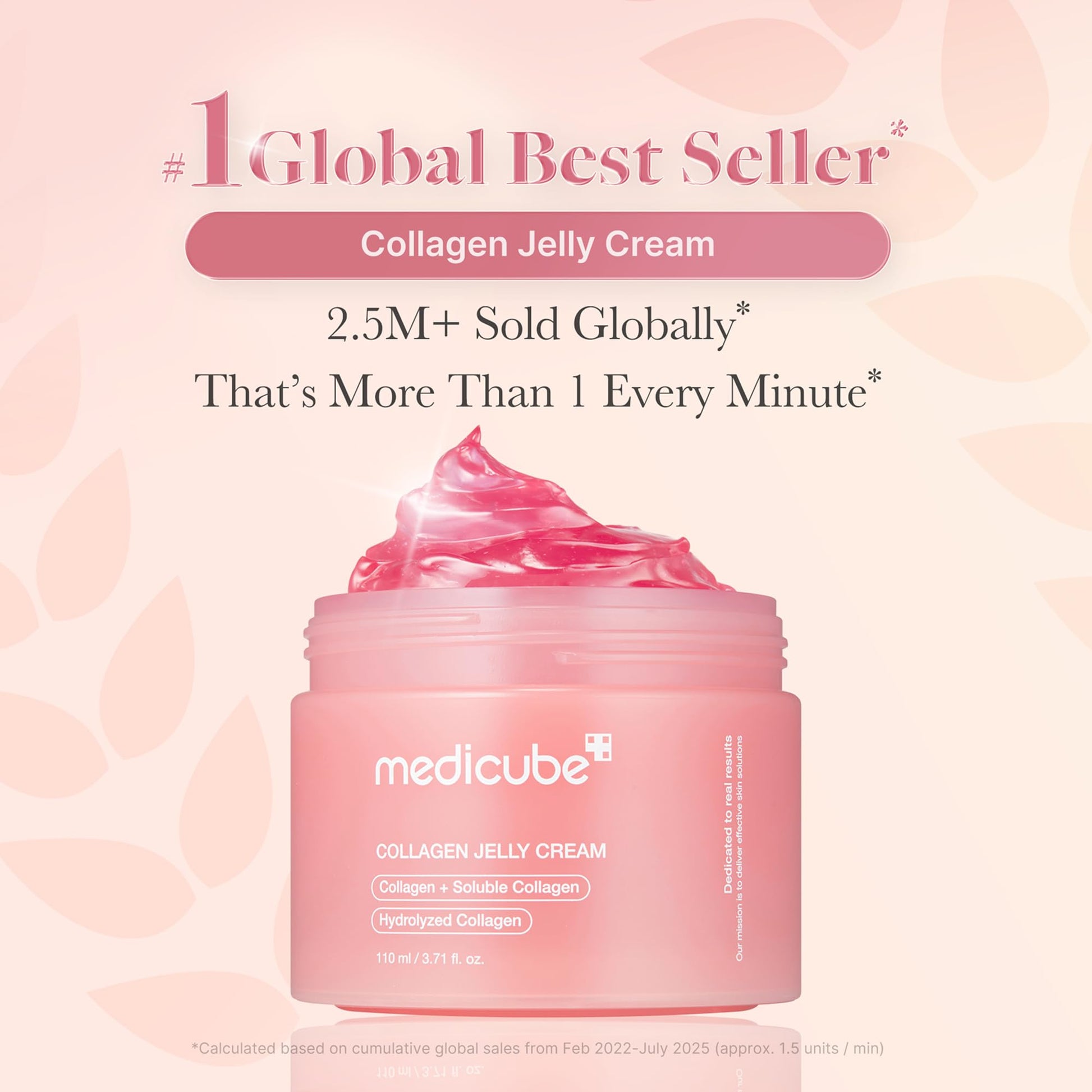 medicube Collagen Jelly Cream- Niacinamide & Freeze-Dried Hydrolyzed Collagen-Boosts skin barrier hydration & gives 24h Glow & Firmer looking skin | No artificial color, Korean skincare (3.71 fl.oz. 110ml) - Available at All In One Marketplace Canada