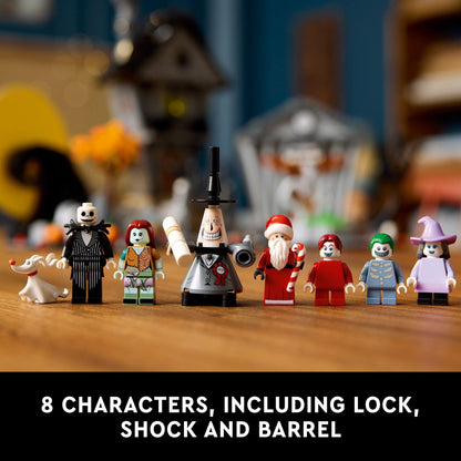 LEGO Disney Tim Burton's The Nightmare Before Christmas Decor - Building Set for Adults for Display, Ages 18+ - Collectible DIY Craft for Fans of Iconic Movie with Minifigures Included - 21351 🍁 All In One Marketplace Canada