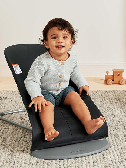 BabyBjörn Bouncer Bliss, Woven, C-quilt Black - Available at All In One Marketplace Canada