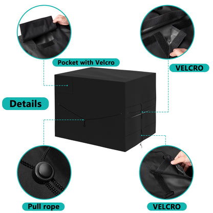 Pool Heat Pump Cover, 40" x 34" x 31" 600D Waterproof Pool Equipment Cover 🍁 All In One Marketplace Canada