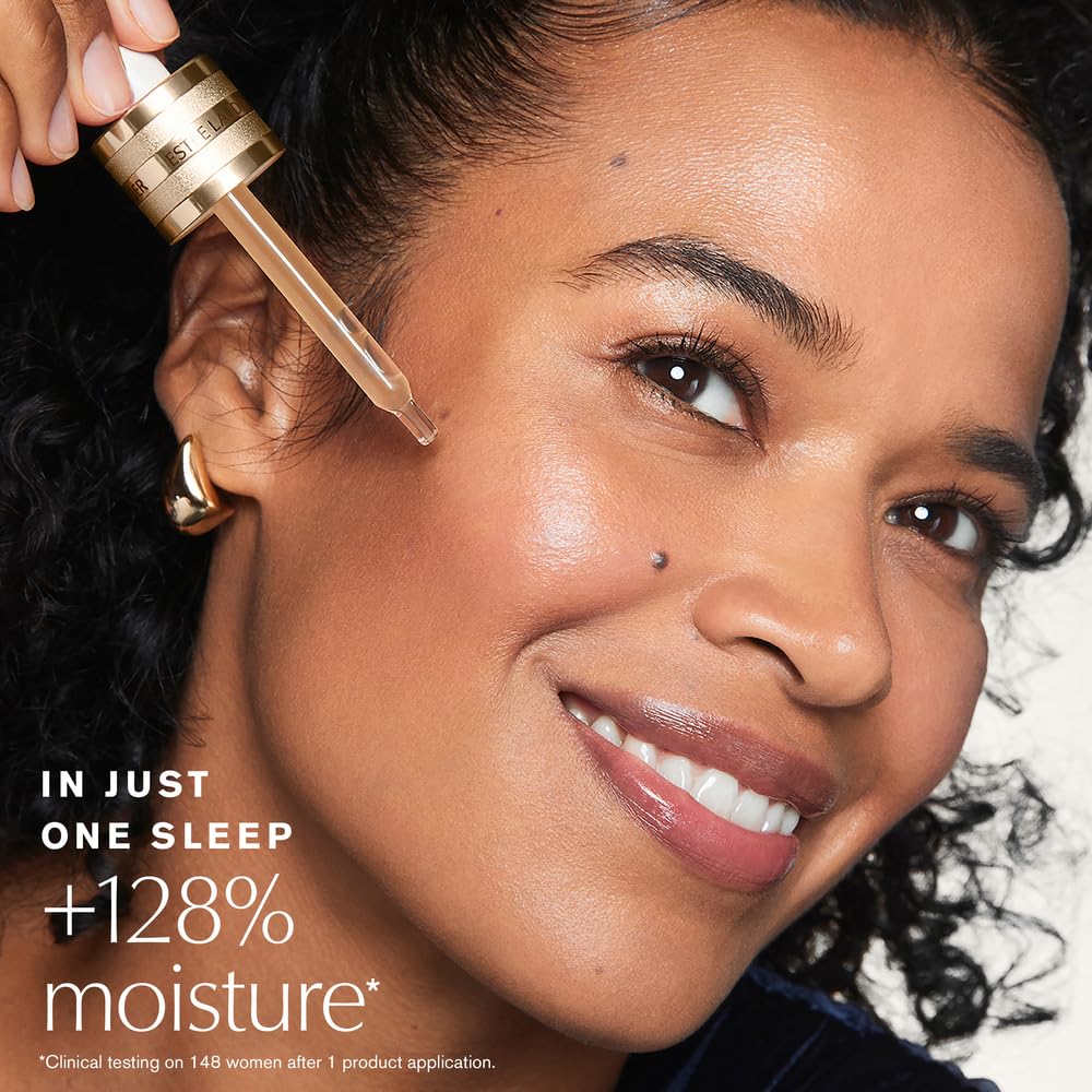 Estée Lauder Advanced Night Repair Serum Synchronized Multi-Recovery Complex with Hyaluronic Acid & Peptides, Travel Size, 7 ml