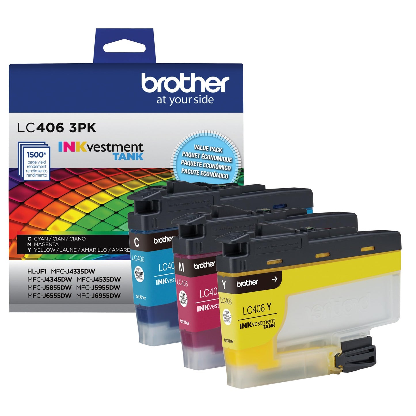LC4063PKS Standard-Yield Colour Ink Cartridge 3-Pack 🍁 All In One Marketplace Canada