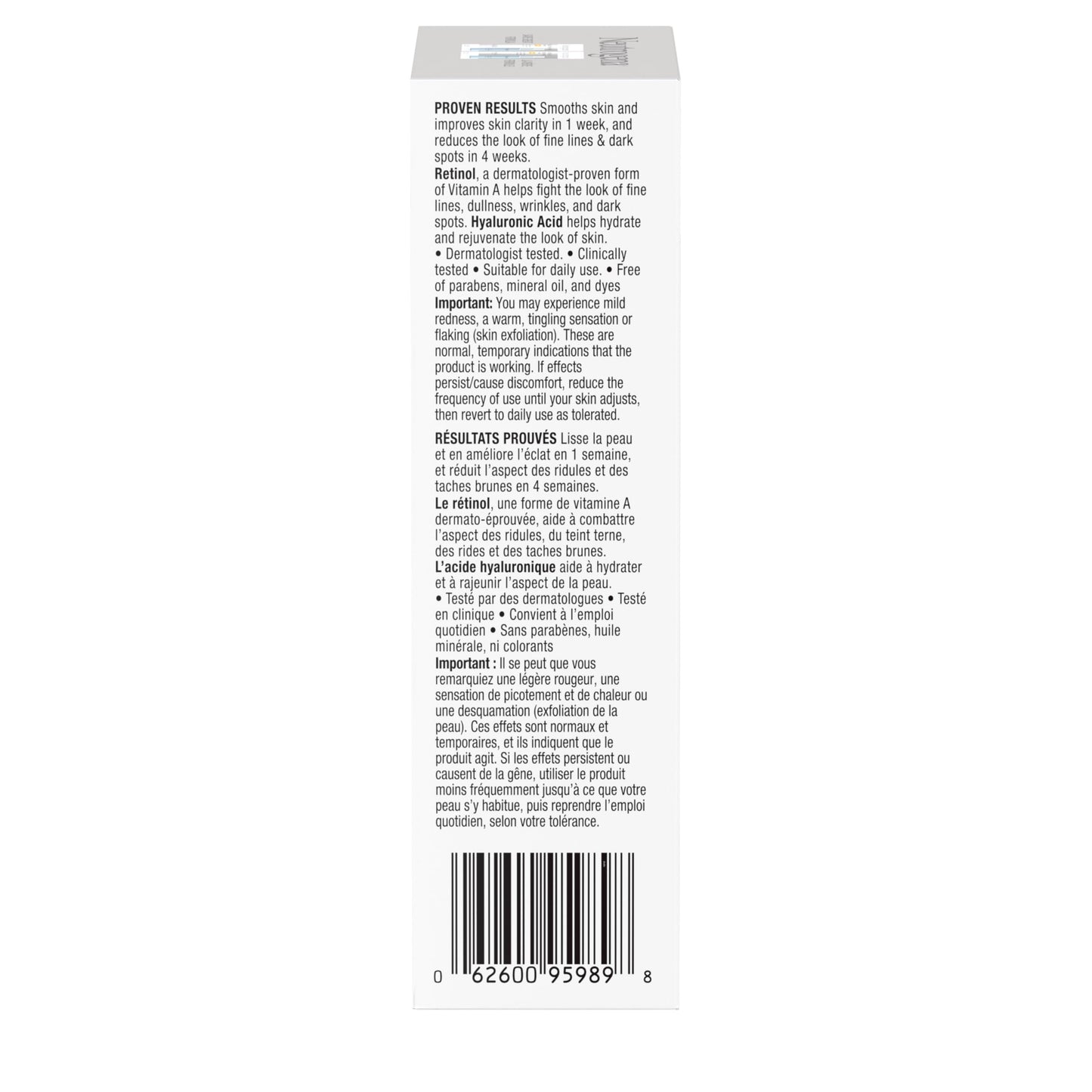 Neutrogena Rapid Wrinkle Repair Moisturizer - Retinol, SPF 30, Glucose, Fine Line Facial Care, Skin Tone, Skin Texture - 29mL 🍁 All In One Marketplace Canada