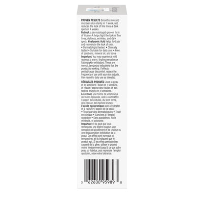 Neutrogena Rapid Wrinkle Repair Moisturizer - Retinol, SPF 30, Glucose, Fine Line Facial Care, Skin Tone, Skin Texture - 29mL 🍁 All In One Marketplace Canada