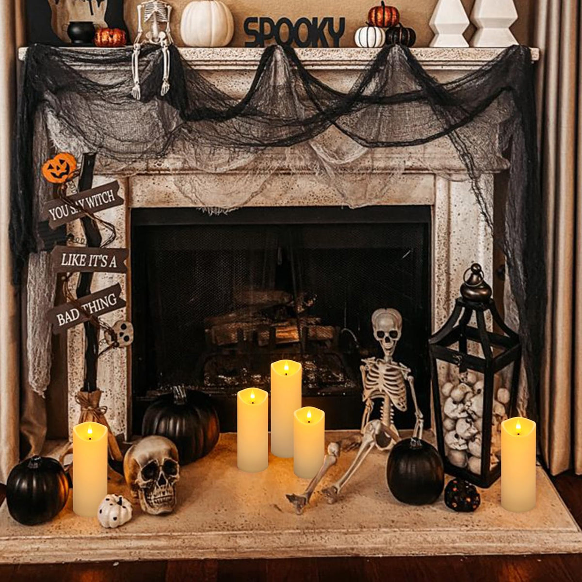 WREXCS 24 Pcs Flameless LED Candles, Battery Operated with Remote and Timer 🍁 All In One Marketplace Canada