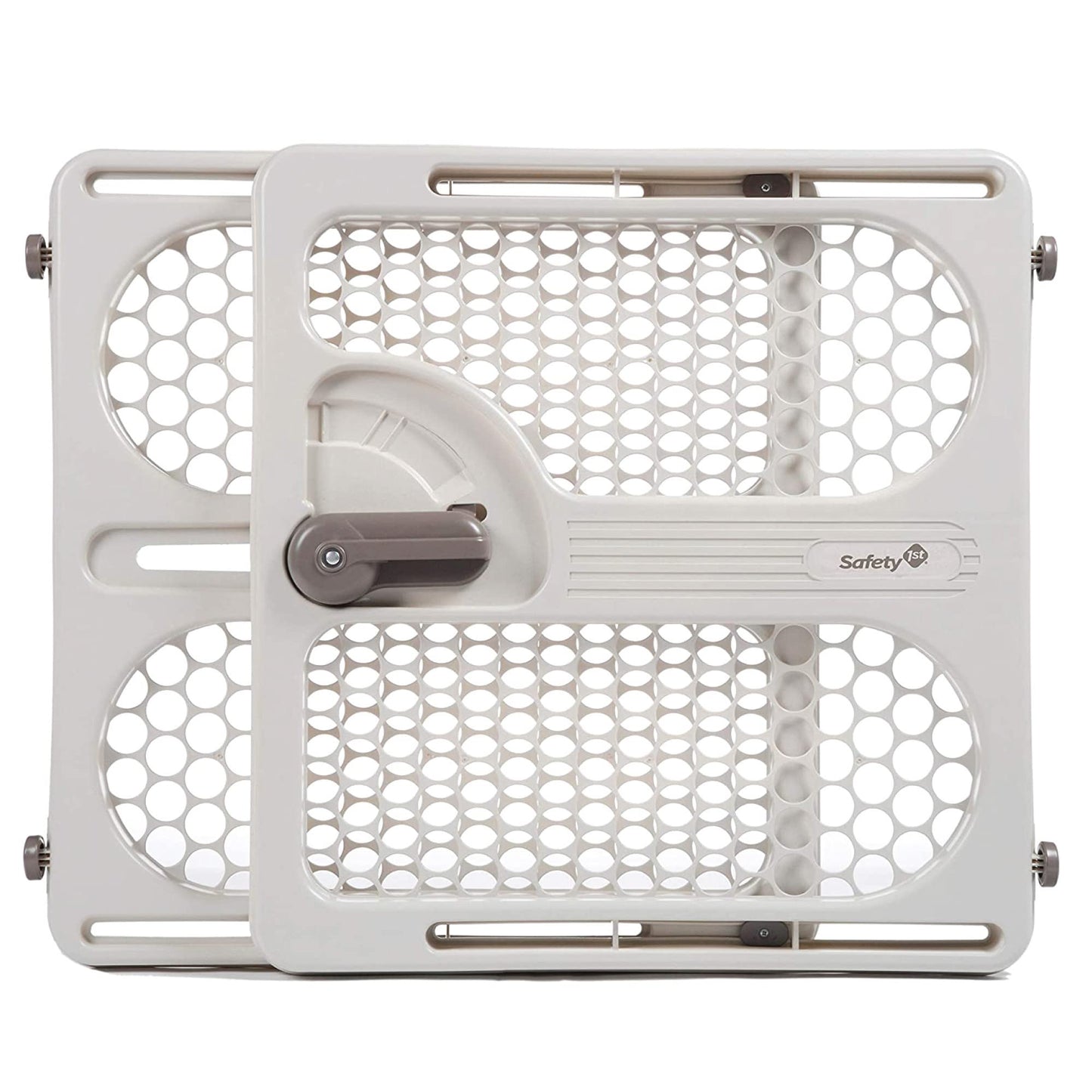 Safety 1st Pressure Mount Easy Fit Security Gate, Fits Spaces between 28" and 40", and 27" Tall, White Safety 1st