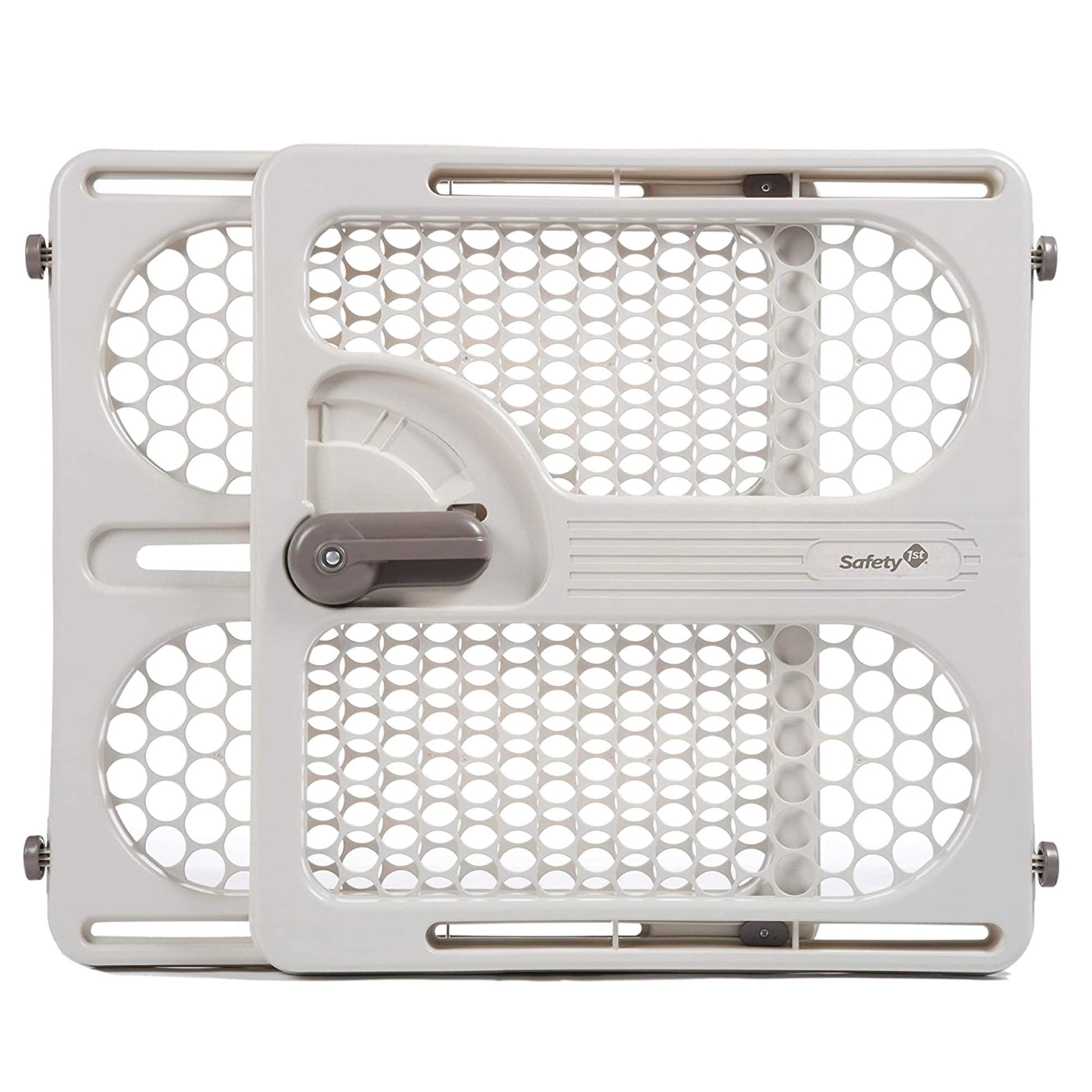Safety 1st Pressure Mount Easy Fit Security Gate, Fits Spaces between 28" and 40", and 27" Tall, White Safety 1st