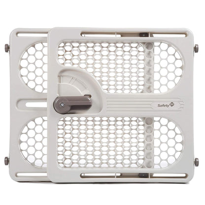 Safety 1st Pressure Mount Easy Fit Security Gate, Fits Spaces between 28" and 40", and 27" Tall, White Safety 1st