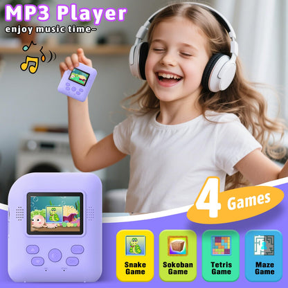 Okaloka Kids Instant Print Camera Toys,1080P HD Toddler Digital Video Camera,Christmas Birthday Gifts for Girls Boys Age 3-12 Year Old - 32G SD Card Included (Purple) 🍁 All In One Marketplace Canada