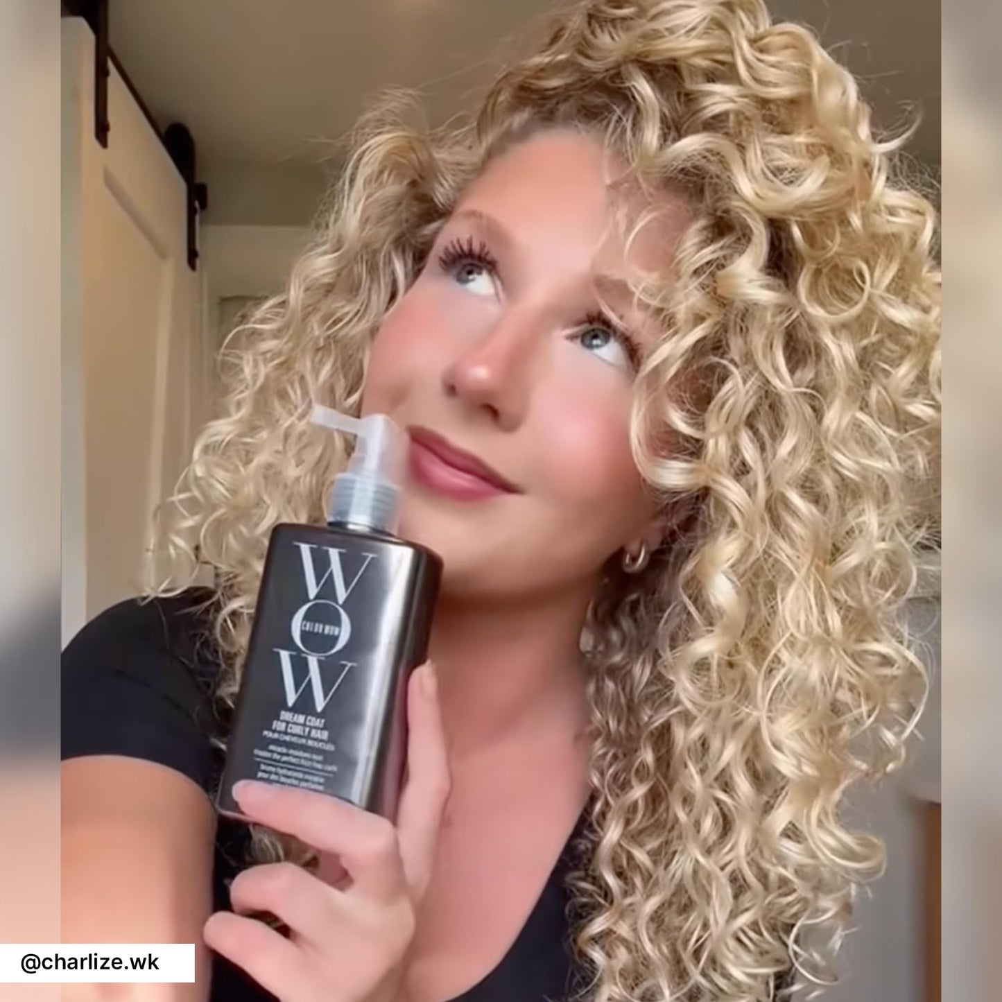 COLOR WOW Dream Coat for Curly Hair - Frizz-Free Curls Made Easy | Moisture-Boosting Spray, Curl-Enhancing Formula, Frizz-Fighting Power, 6.7 fl. oz - Available at All In One Marketplace Canada