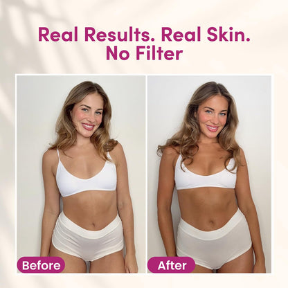 Coco & Eve Self Tanner Mousse - All Natural Sunless Tanning Mousse | Instant Self Tanning Lotion with Bali Bronzer | Sunny Honey Bali Bronzing Kit (Dark) - Available at All In One Marketplace Canada