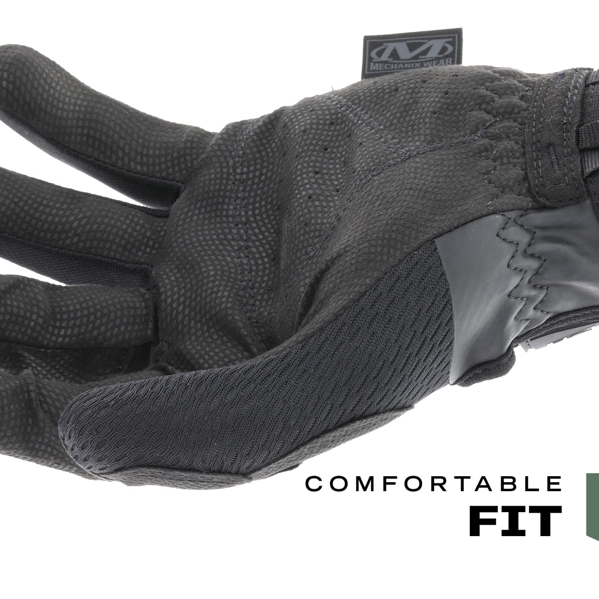 Mechanix Wear: Tactical Specialty 0.5mm High-Dexterity Work Gloves with Secure Fit and Precision Feel, Tactical Gloves for Airsoft, Paintball, Utility Use, Shooting Gloves for Men (Black, Large)