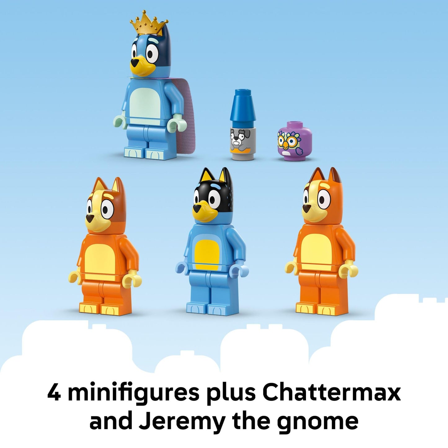 LEGO Bluey: Bluey’s Family House - Toddler Toy for 4 Year Old Boys and Girls - House Playset Includes Bluey and 5 Popular Characters - Great Birthday Gift Idea for Preschoolers - 11203 LEGO