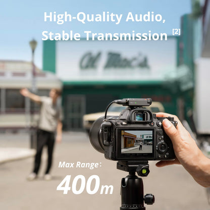 DJI Mic Mini (2 TX + 1 RX + Charging Case), Wireless Lavalier Microphone for Camera/iPhone/Android, Ultralight, Detail-Rich Audio, 48h Use, Noise Cancelling, Automatic Limiting, Vlog, Streaming
