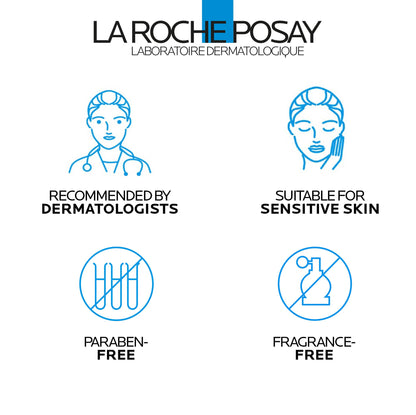 La Roche Posay Waterproof Eye Makeup Remover, Toleriane Respectissime Gentle Makeup Removing Cleanser, Bi-Phase Formula for Sensitive Eyes, Fragrance Free, Recommended by Dermatologists, 125ml La Roche-Posay