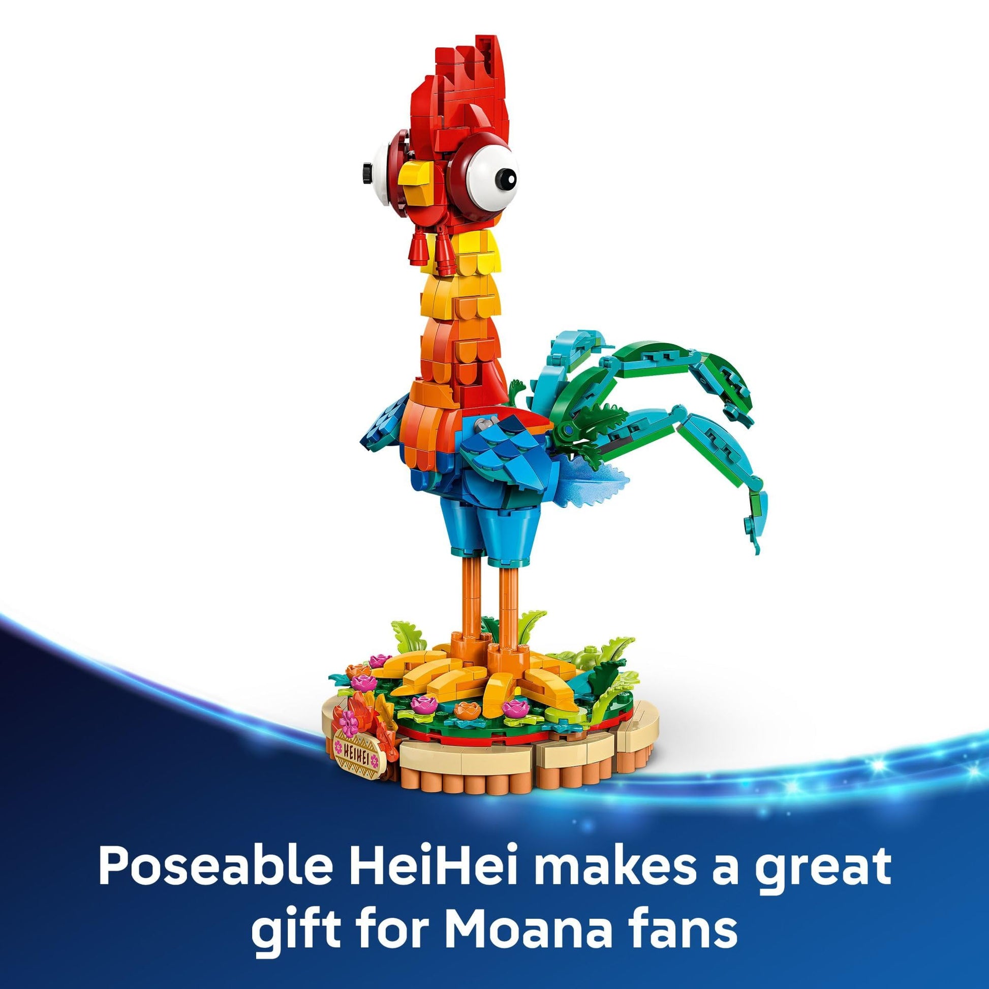 LEGO Disney Moana 2 Heihei - Building Toy for Kids, Girls & Boys, Ages 9+ - Moana & Disney Toy for Fans - Gift Idea for Birthday - 43272 - Available at All In One Marketplace Canada