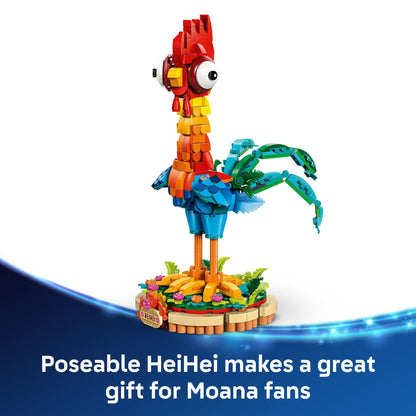 LEGO Disney Moana 2 Heihei - Building Toy for Kids, Girls & Boys, Ages 9+ - Moana & Disney Toy for Fans - Gift Idea for Birthday - 43272 - Available at All In One Marketplace Canada