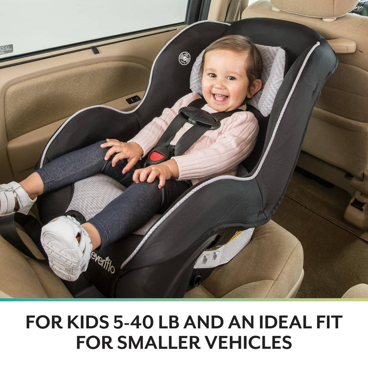 Evenflo Tribute LX Convertible Car Seat - Saturn Gray