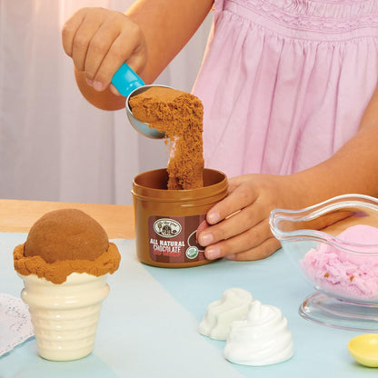 Little Tikes Creative Chefs Ice Cream Kit with Special Make-It! Mix Play Sand, 20 Accessories, Realistic Pretend Play Set, for Boys and Girls, Ages 3+ 🍁 All In One Marketplace Canada
