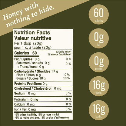 Peace River Organic Creamed Honey | 100% Pure Canadian Raw Honey | Unpasteurized | Smooth & Spreadable | Preservative-Free | 2kg Pail